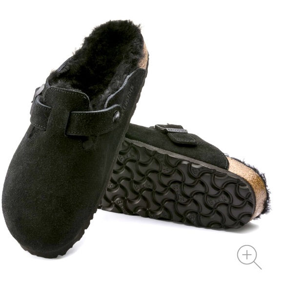 Birkenstock Shoes - Birkenstock Boston Shearling
Suede Leather